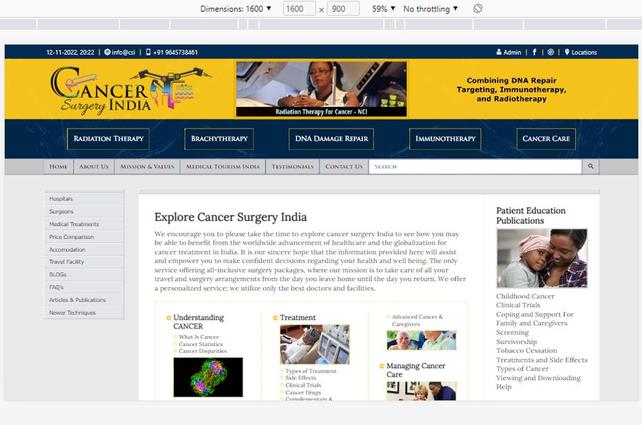 Relative Responsive Design for Screen width 2560px and height 1440px